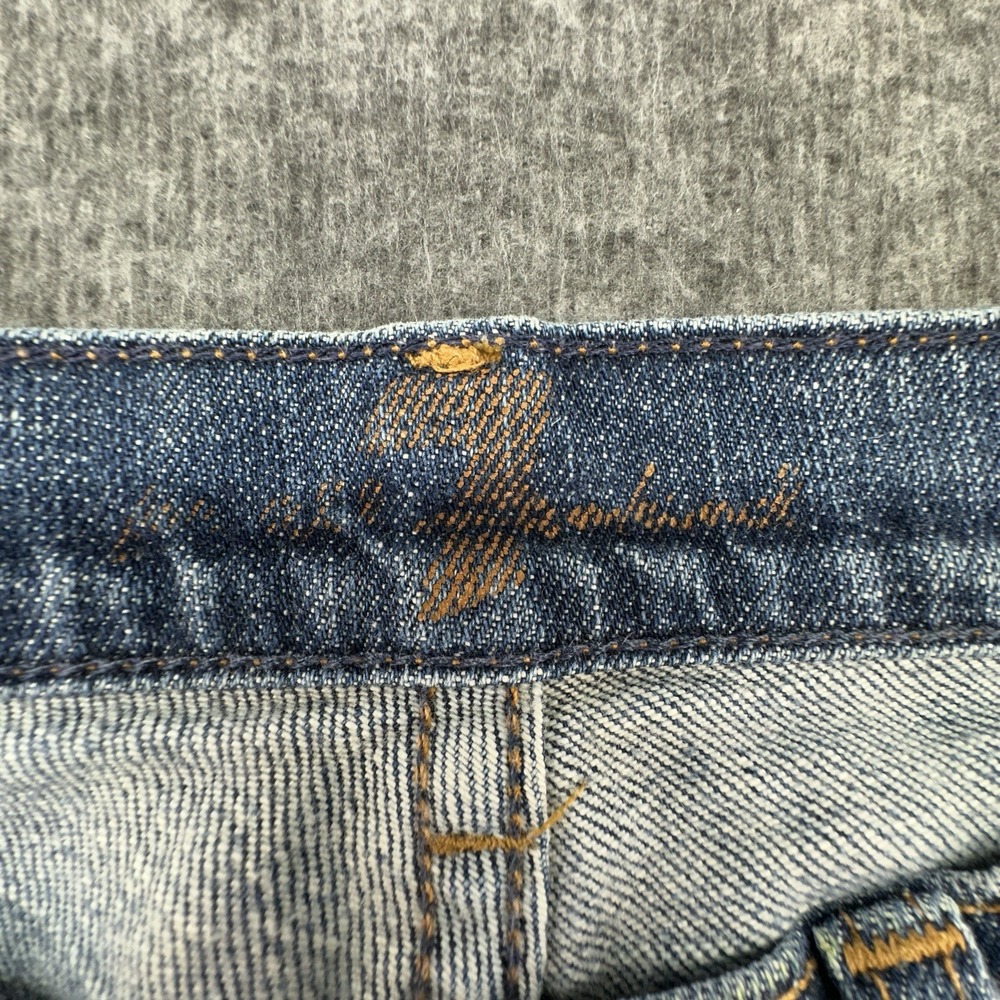 7 For All Mankind Bootcut Jeans 27 Blue Stretch Denim Made in USA Women's - Picture 5 of 8
